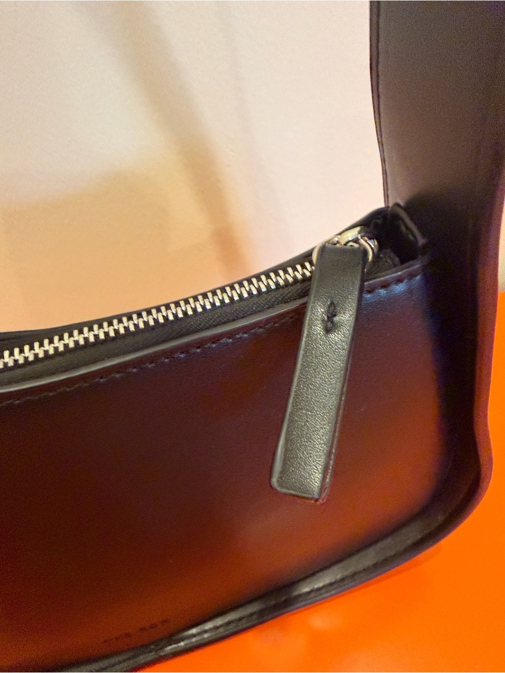 The Row Black Half Moon Shoulder Bag - Picture 3 of 9